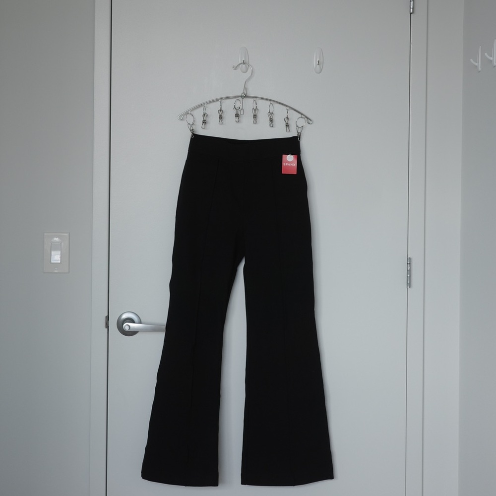 SPANX Black Flare Pants
